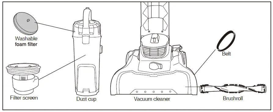 Eureka-NEU180-Series-Upright-FloorRover-Bagless-Pet-Vacuum-Cleaner-8
