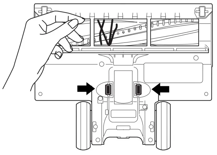 Shark QS100Q Ultralight Pet Corded Stick Vacuum - FLOOR NOZZLE MAINTENANCE