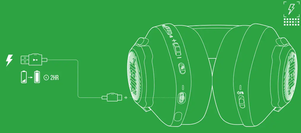 JBL 109QTM360X Quantum 360X Wireless Gaming Headset for Xbox - time setup 3