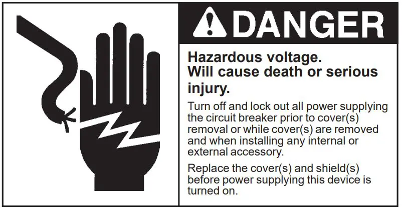 SIEMENS MTA Molded Case Circuit Breaker - Danger