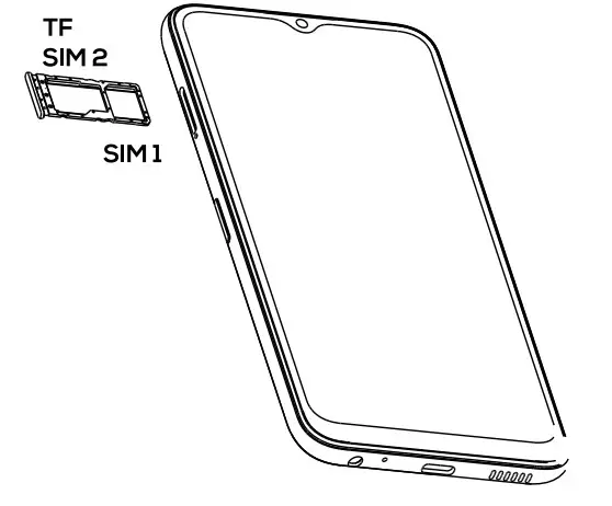 LOGIC L65B 6.5 Inch 4G Smartphone - sim