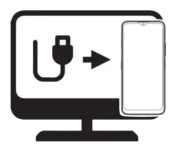 LOGIC L65B 6.5 Inch 4G Smartphone - usb