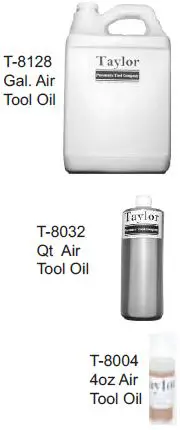 Taylor Pneumatic Tool Company T-7758R 1-4 Inch Die Grinder Instruction Manual-fig-3