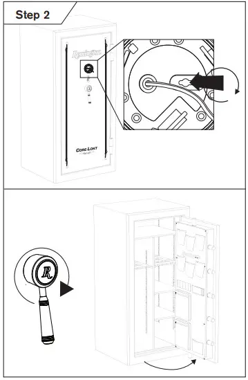 REMINGTON SAR59-40C Core-Lokt 40-Gun Fire-Waterproof Gun Safe - UNDERSTANDING YOUR SAFE 2