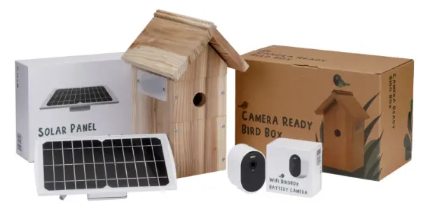 NESTERA NE030125 Wifi Bird Box Battery Camera