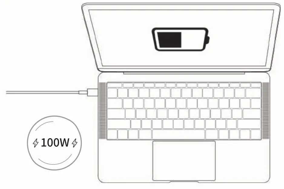 Intpw IF507 USB C Dual Monitor Docking Station - computer 7