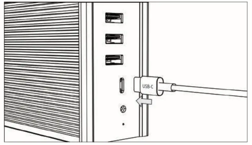 Intpw IF507 USB C Dual Monitor Docking Station - computer 8