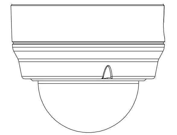 CONTROL4 VIM-4300 Indoor Outdoor Full HD IP Dome Camera