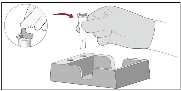 GenBody COVID 19 Antigen Rapid Test - tray hole
