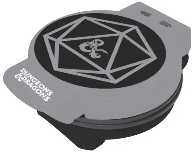 DUNGEONS DRAGINS WM1-DAD-DI1 Waffle Maker-fig1