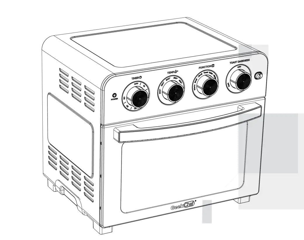 GeekChef FM9011E Air Fryer Countertop Oven