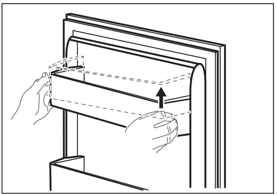 Removing And Installing The Door Shelf