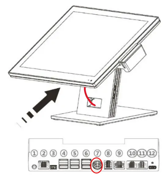 AURES TRX 3000 EPOS System - Assembly procedure 3