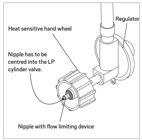 Master Chef 085-0106-8 Grill Turismo 4B Griddle - COUPLING