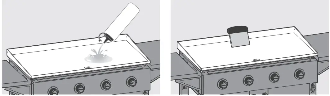 Master Chef 085-0106-8 Grill Turismo 4B Griddle - catch10