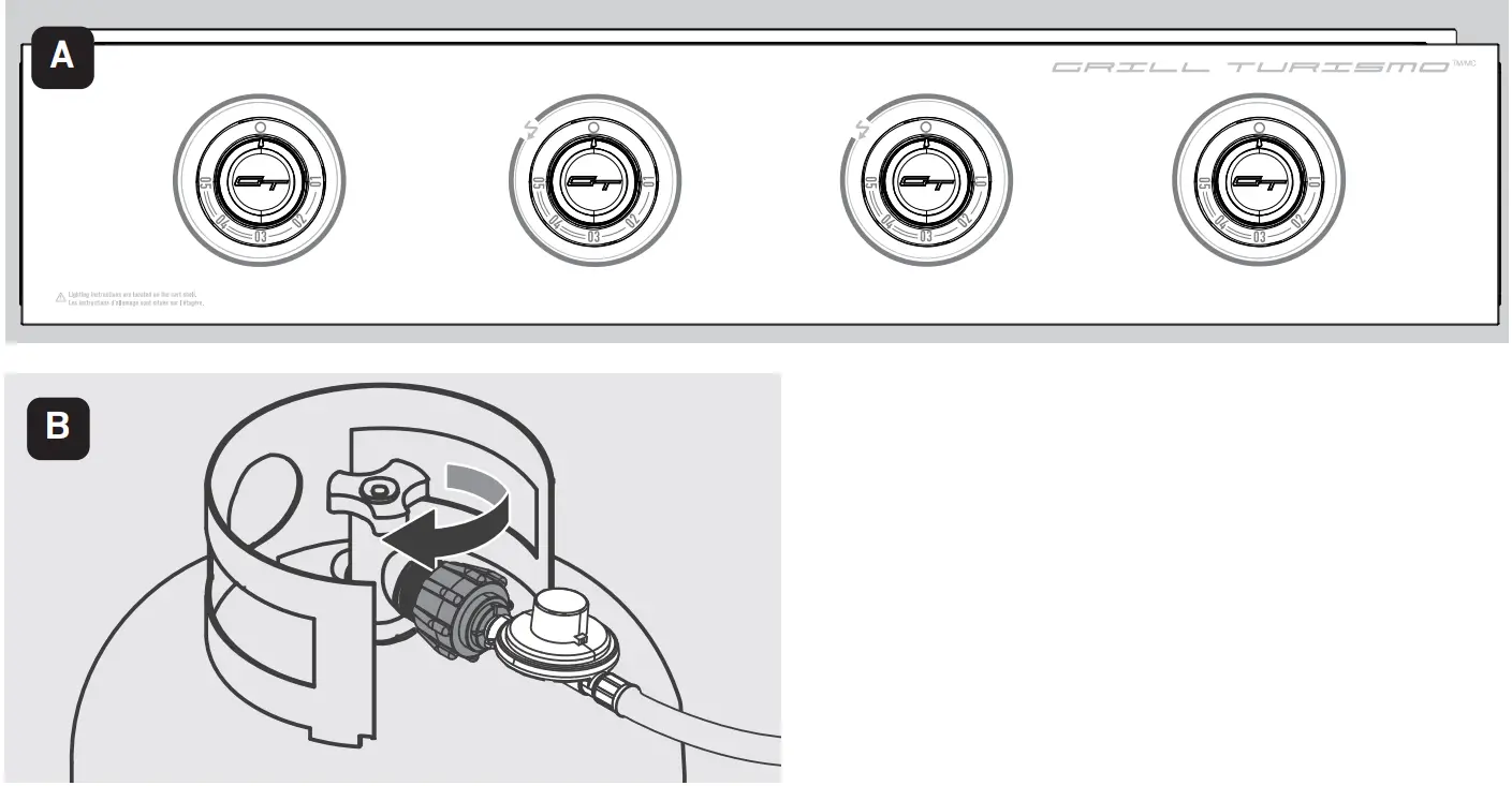 Master Chef 085-0106-8 Grill Turismo 4B Griddle - catch4