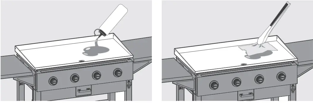 Master Chef 085-0106-8 Grill Turismo 4B Griddle - catch7