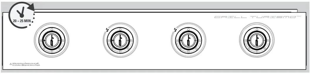 Master Chef 085-0106-8 Grill Turismo 4B Griddle - catch8