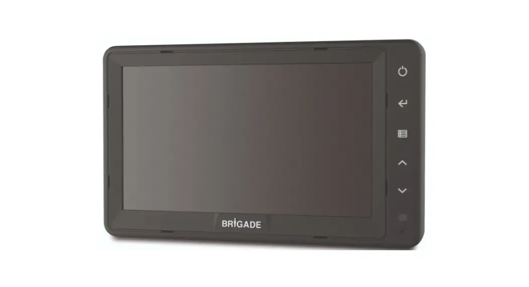 Brigade Vbv-770hm Vehicle Cctv Monitor Installation Guide Brigade Vbv-770hm Vehicle Cctv Monitor Installation Guide