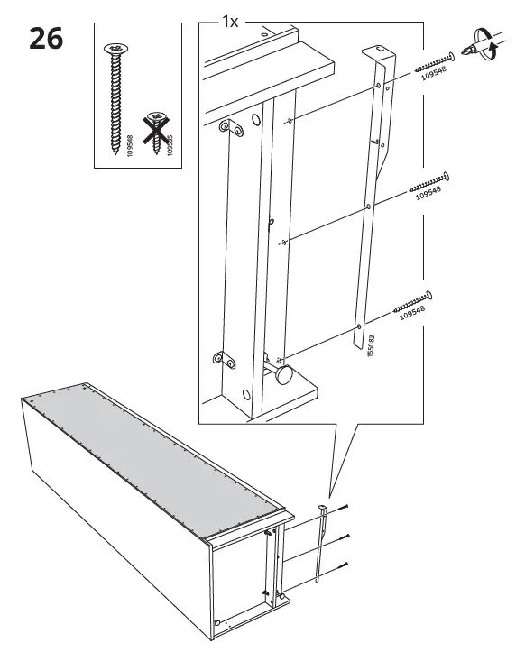 IKEA AA-2008334-10 PAX Add-On Corner Unit with 4 Shelves 18