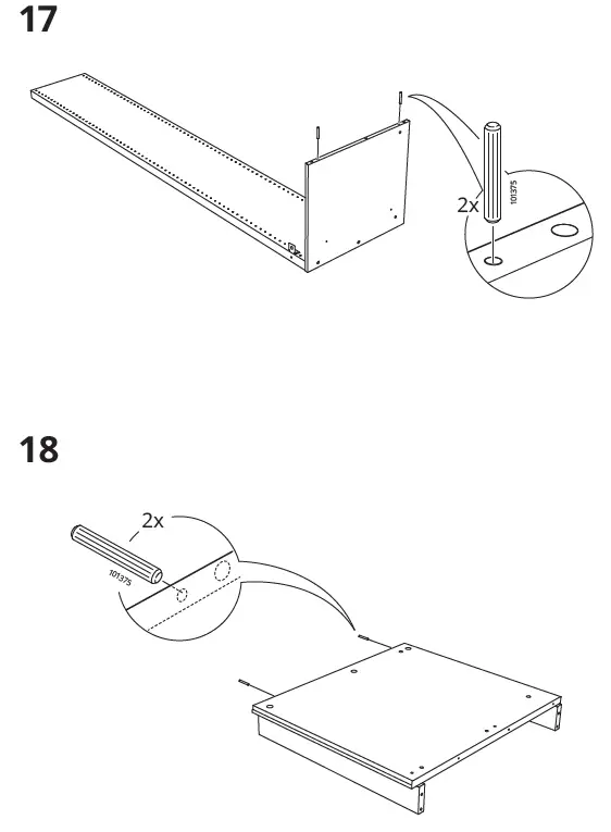 IKEA AA-2008334-10 PAX Add-On Corner Unit with 4 Shelves 21