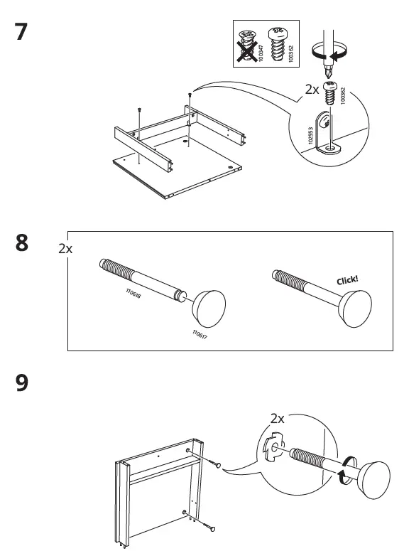 IKEA AA-2008334-10 PAX Add-On Corner Unit with 4 Shelves 7