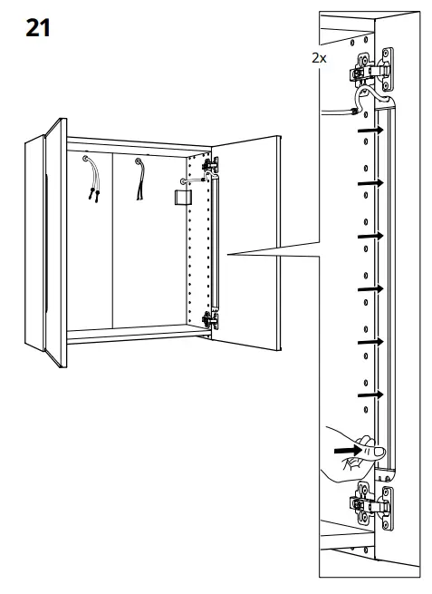 IKEA-STORJORM-2-Doo-rMirror-Cabinet-22