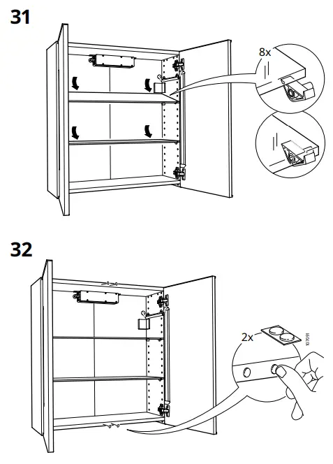IKEA-STORJORM-2-Doo-rMirror-Cabinet-29