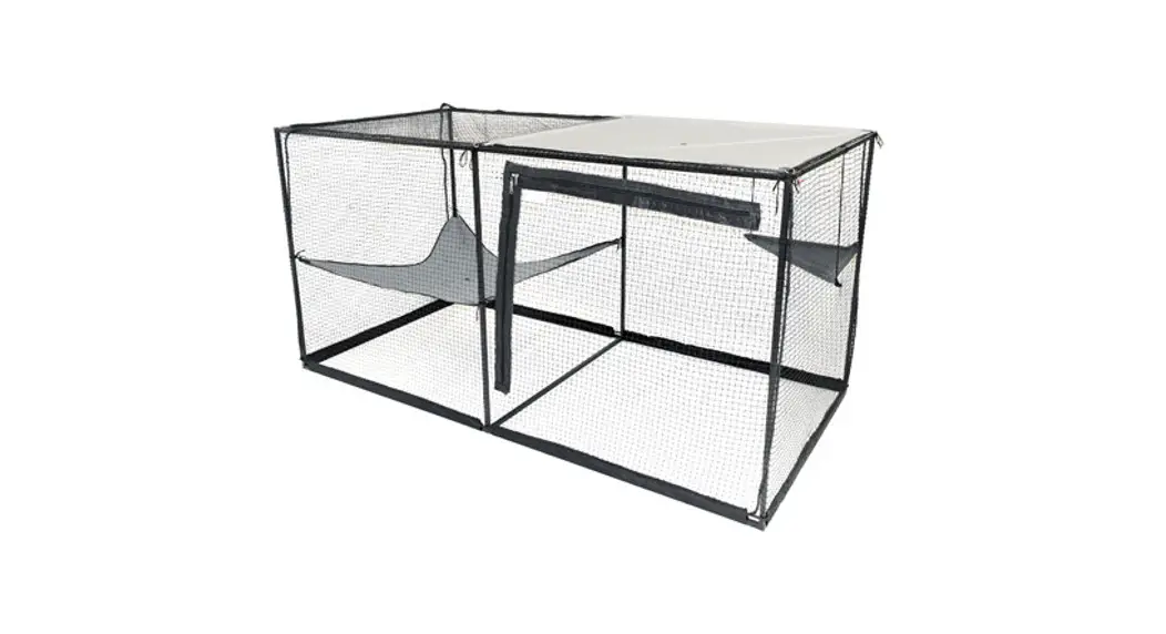 Catnets Premium Portable Double Cat Enclosure Instructions