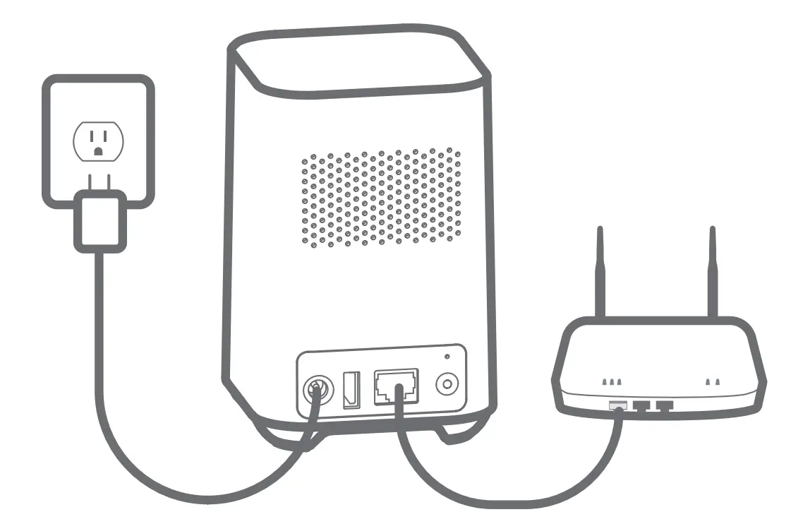 Connect the HomeBase 2 to the Internet
