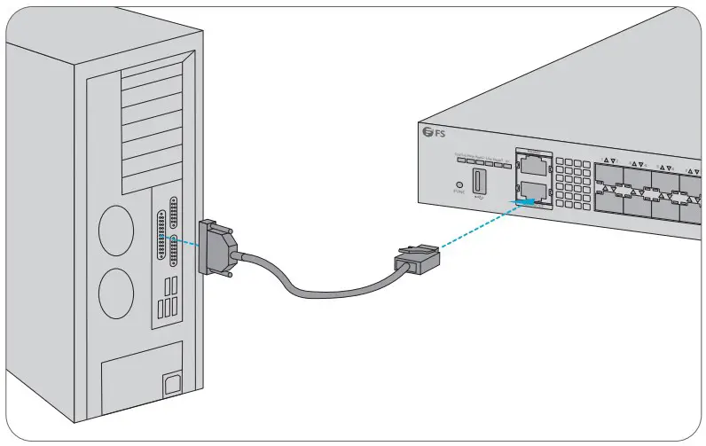 Connecting the MGMT Port