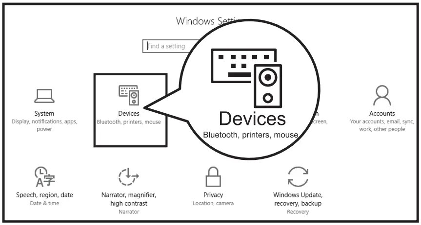 ProtoArc XKM01 Foldable Full Size Wireless Keyboard Mouse Combo - Device 2