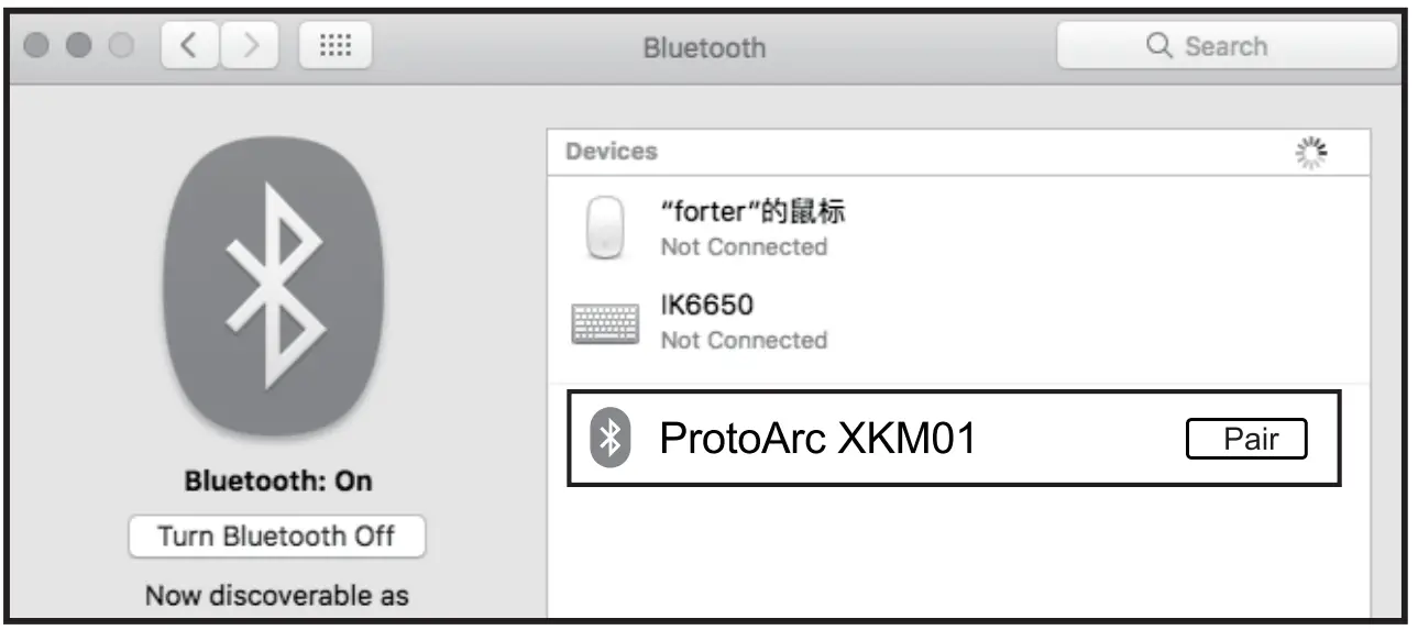 ProtoArc XKM01 Foldable Full Size Wireless Keyboard Mouse Combo - Figure 3