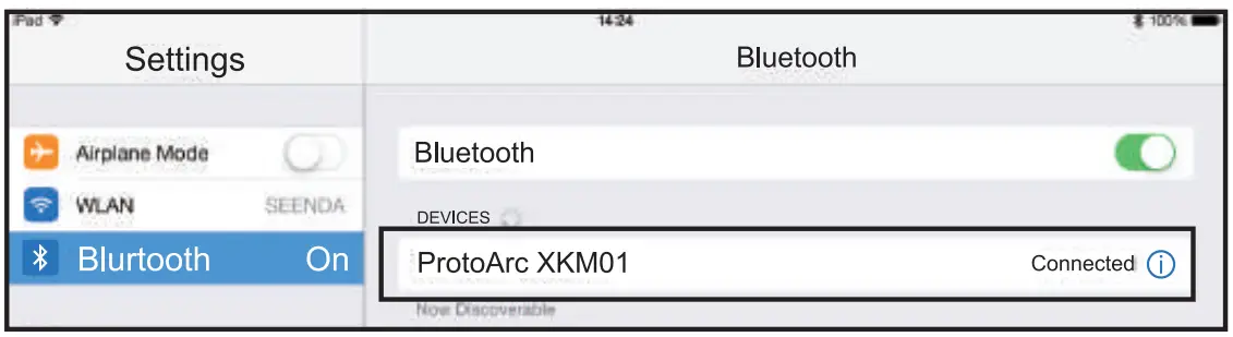 ProtoArc XKM01 Foldable Full Size Wireless Keyboard Mouse Combo - Figure 7