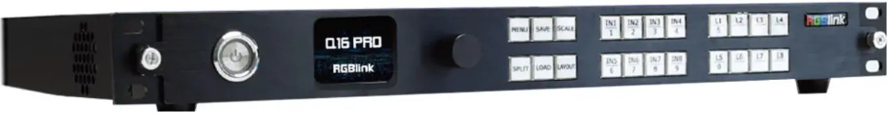 RGBlink Q16 Pro 4K Multi-Layer Video Wall Processor