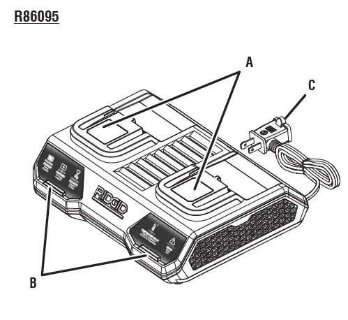 RIDGID-R86095-Dual-Port-Parallel-Battery-Charger-11