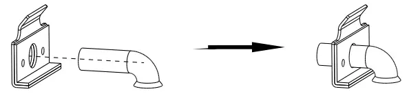 ACiQ PTAC Heat Pump Air Conditioner Unit - DRAIN KIT2