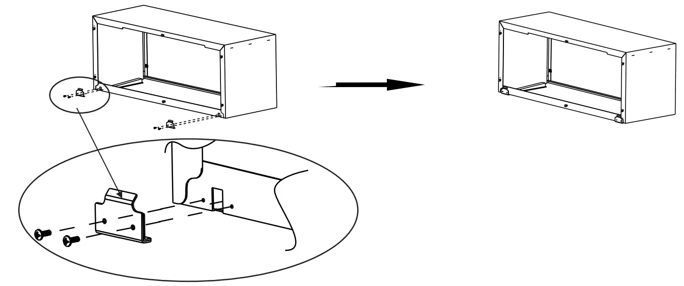 ACiQ PTAC Heat Pump Air Conditioner Unit - cover plate 2