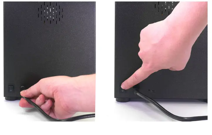 PRUSA Curing and Washing Machine - Starting the device