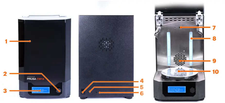 PRUSA Curing and Washing Machine - Washing Machine