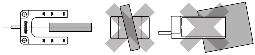 Autonics MU Series Ushaped Magnetic Proximity Sensor - Installation 2