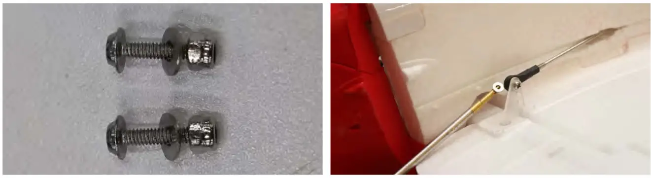 H-King Yak-11 Commemorative WW2 Warbird EPO 1450mm - linkage installation