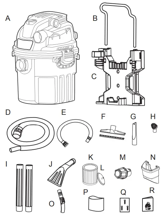 Vacmaster VWM510 Dry and Wet Vacuum Cleaner - CHECKING CARTON