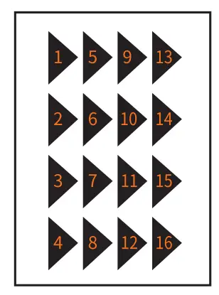 Hard Disk Number Sticker