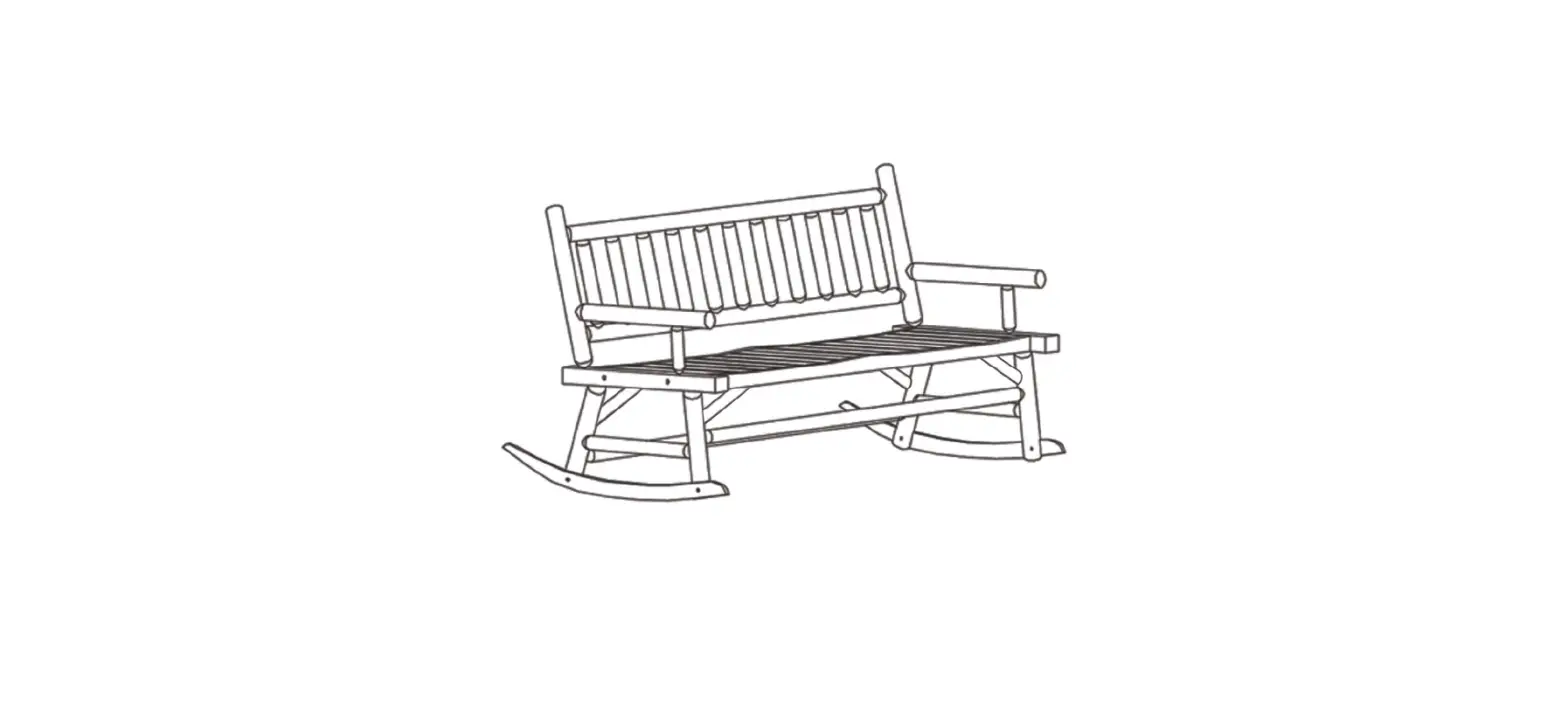 Outsunny 84a-133 Wooden Rocking Chair User Manual Outsunny 84a-133 Wooden Rocking Chair User Manual