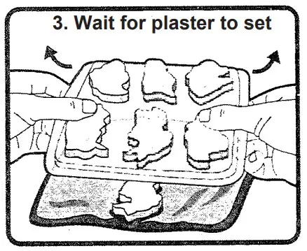 Kmart 43262014 Plaster Painting Kit - Wait for plaster to set