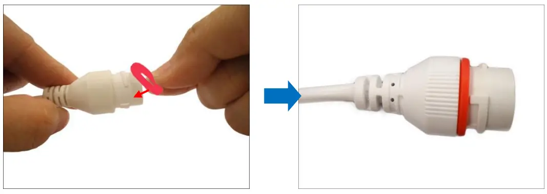 ACTi A310 Mini Bullet Camera - Cable Gland 1