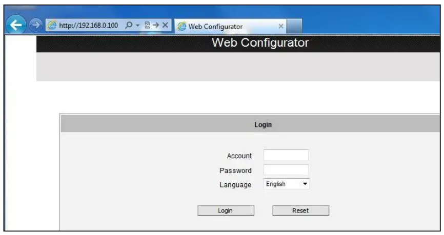 ACTi A310 Mini Bullet Camera - HTTP port