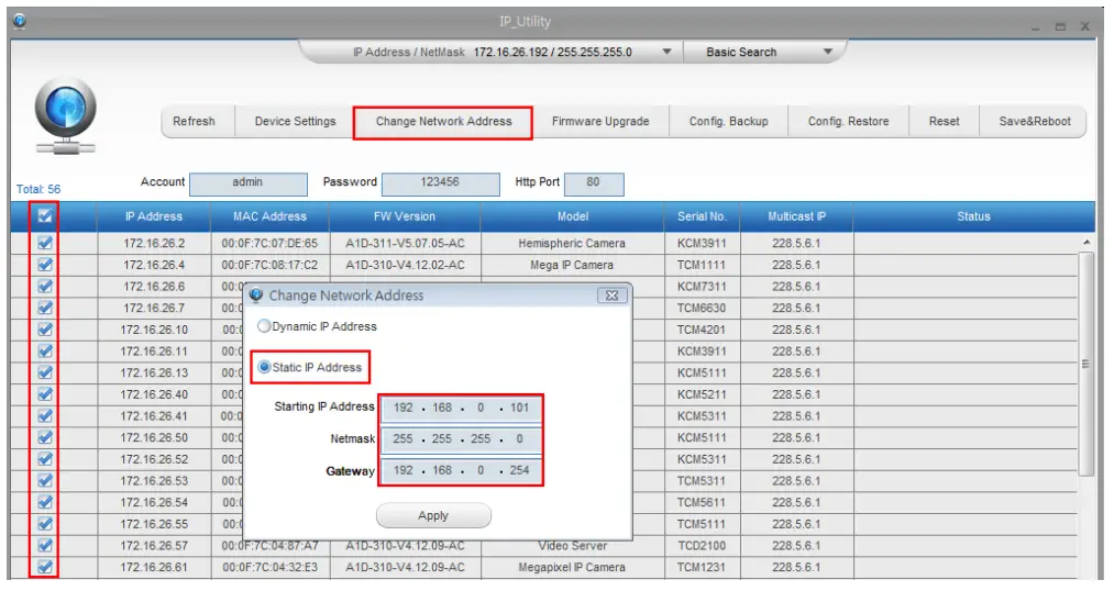 ACTi A310 Mini Bullet Camera - IP Utility
