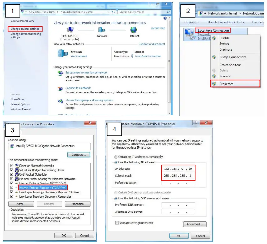 ACTi A310 Mini Bullet Camera - IP address